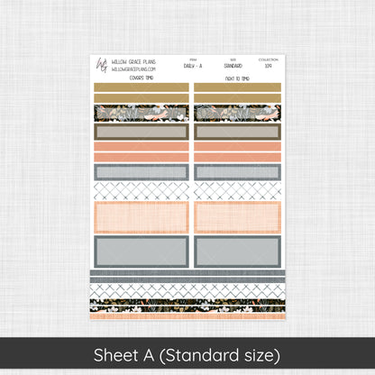 Daily Sticker Kit | Midnight Meadow (109)