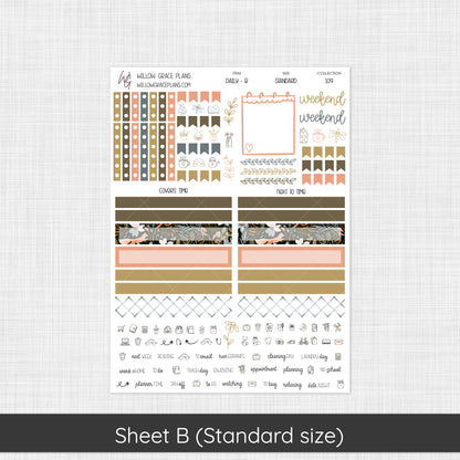 Daily Sticker Kit | Midnight Meadow (109)