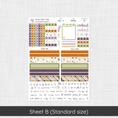 Daily Sticker Kit | Not So Spooky (106)