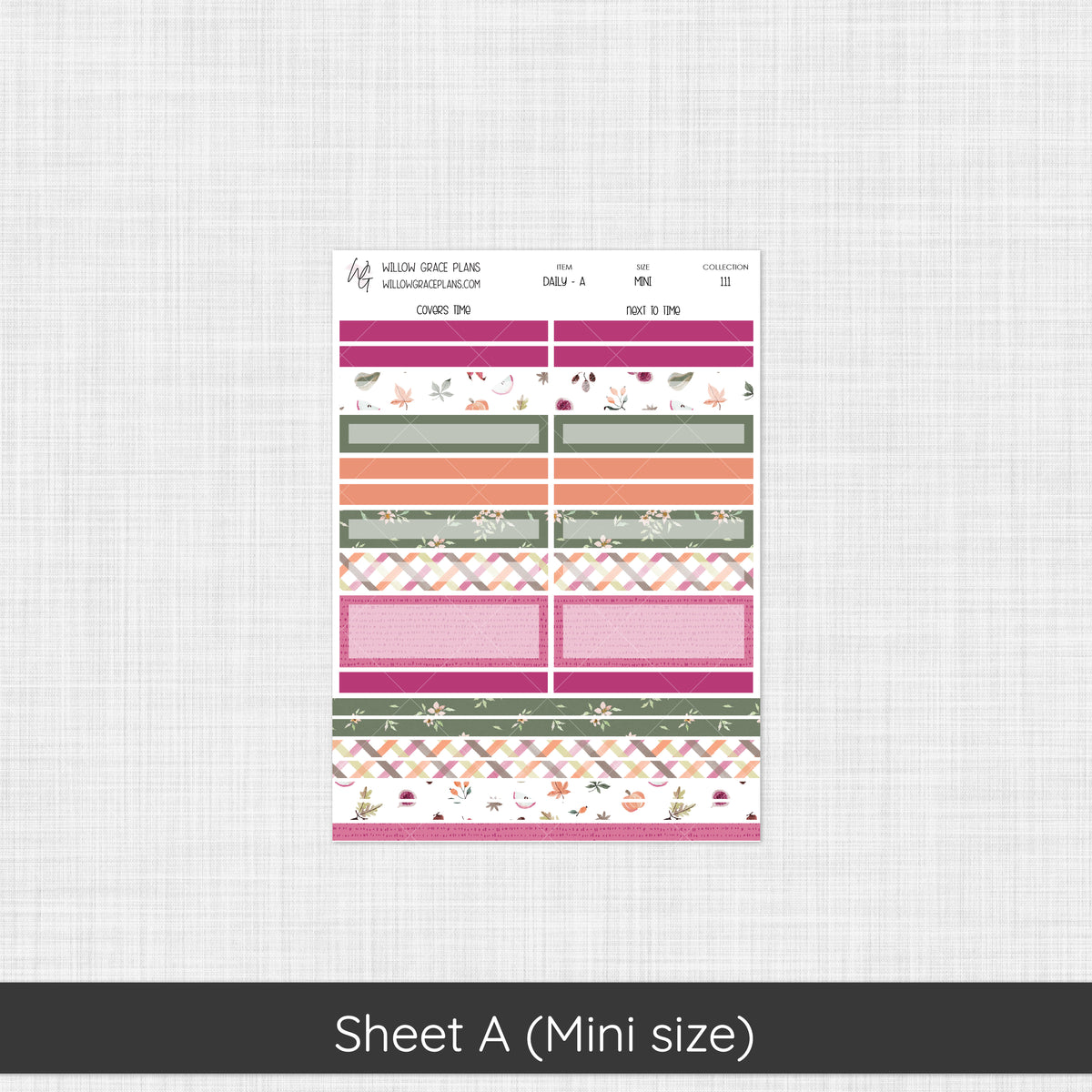 Daily Sticker Kit | Changing Seasons (111)