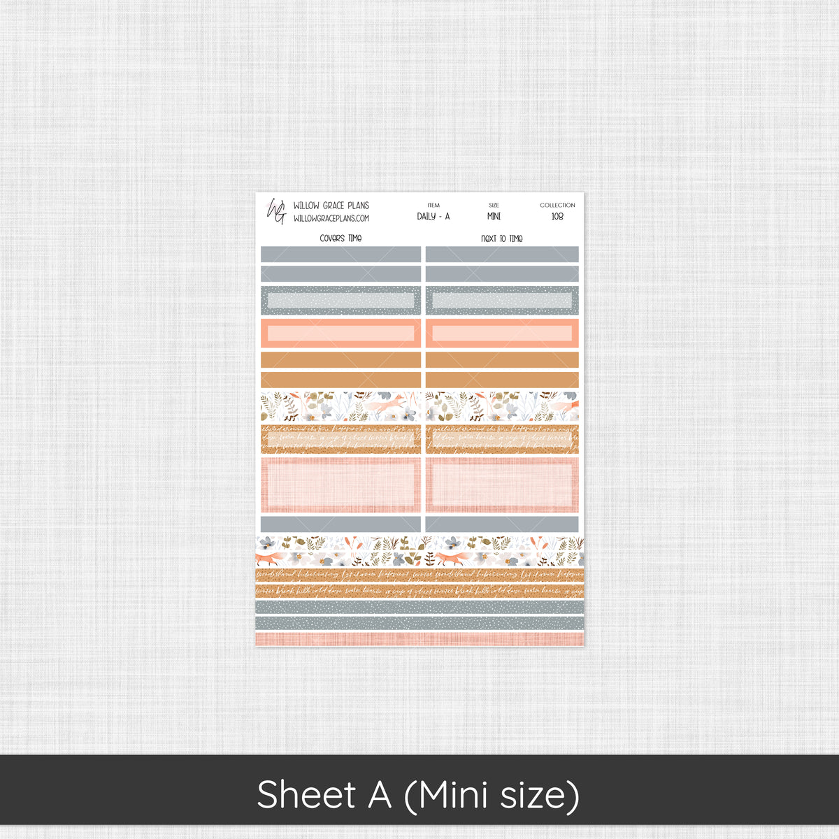 Daily Sticker Kit | Hidden Hallow (108)