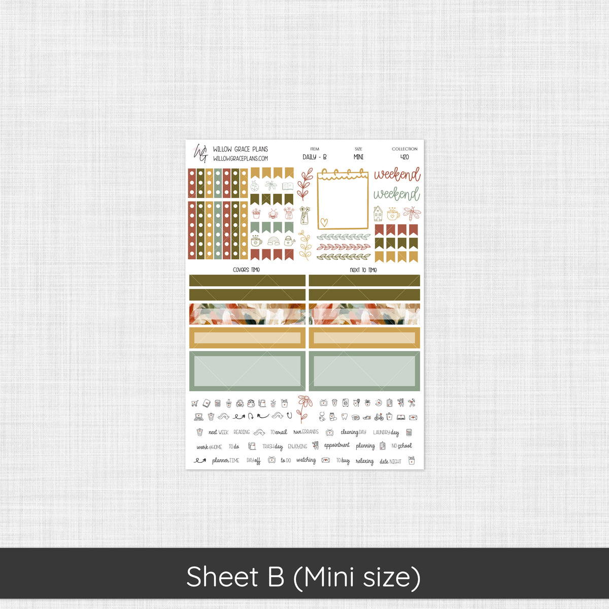 Daily Sticker Kit (420)