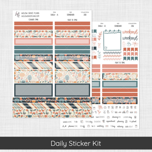 Daily Sticker Kit | Foxy Forest (328)