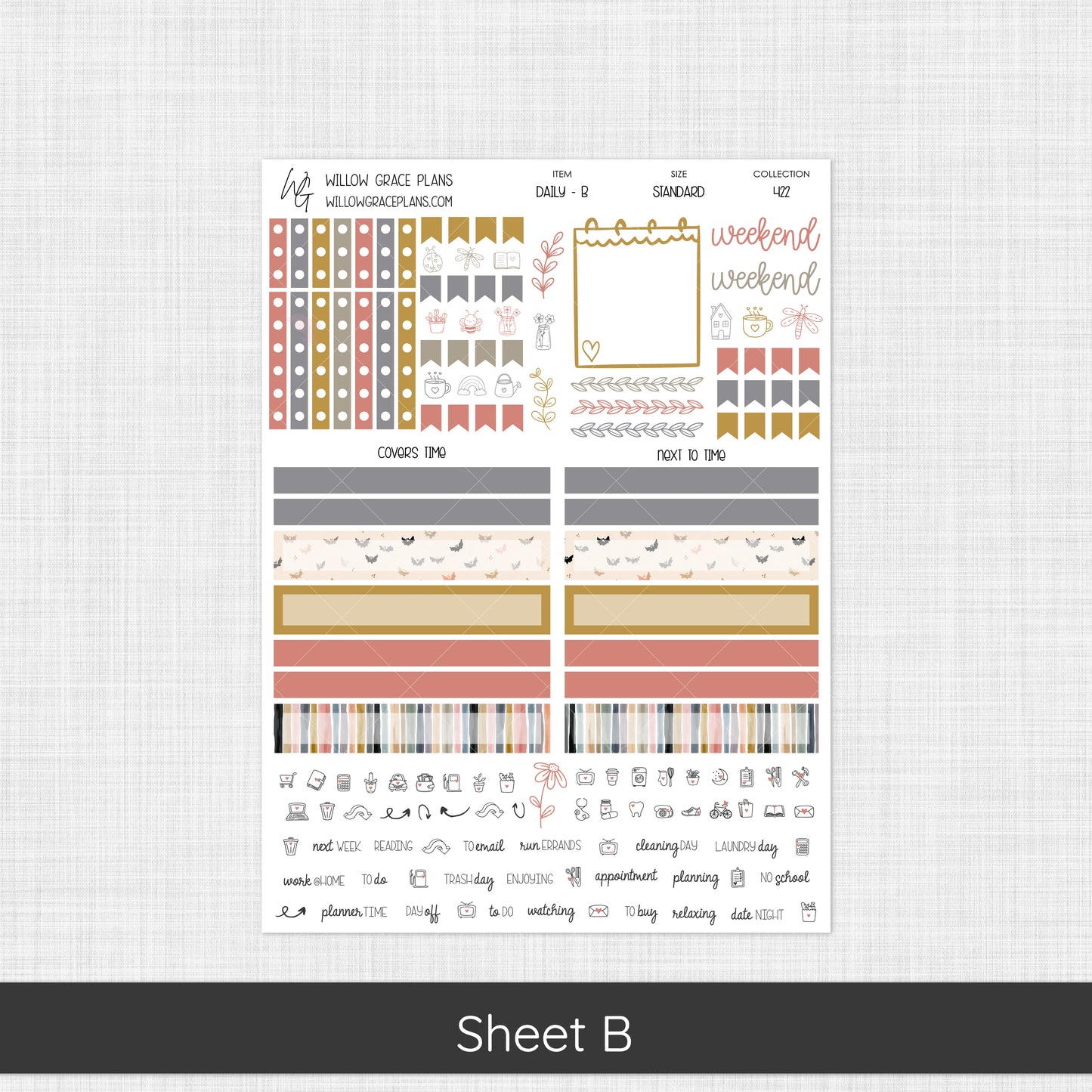 Daily Sticker Kit (422)