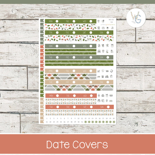 Date Covers | Woodland Holly