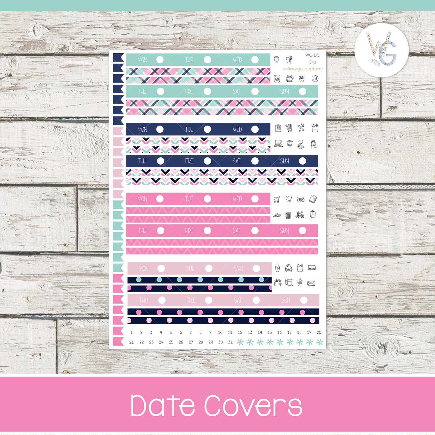 Date Covers | Preppy Pop