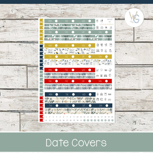 Date Covers | Winter Meadow