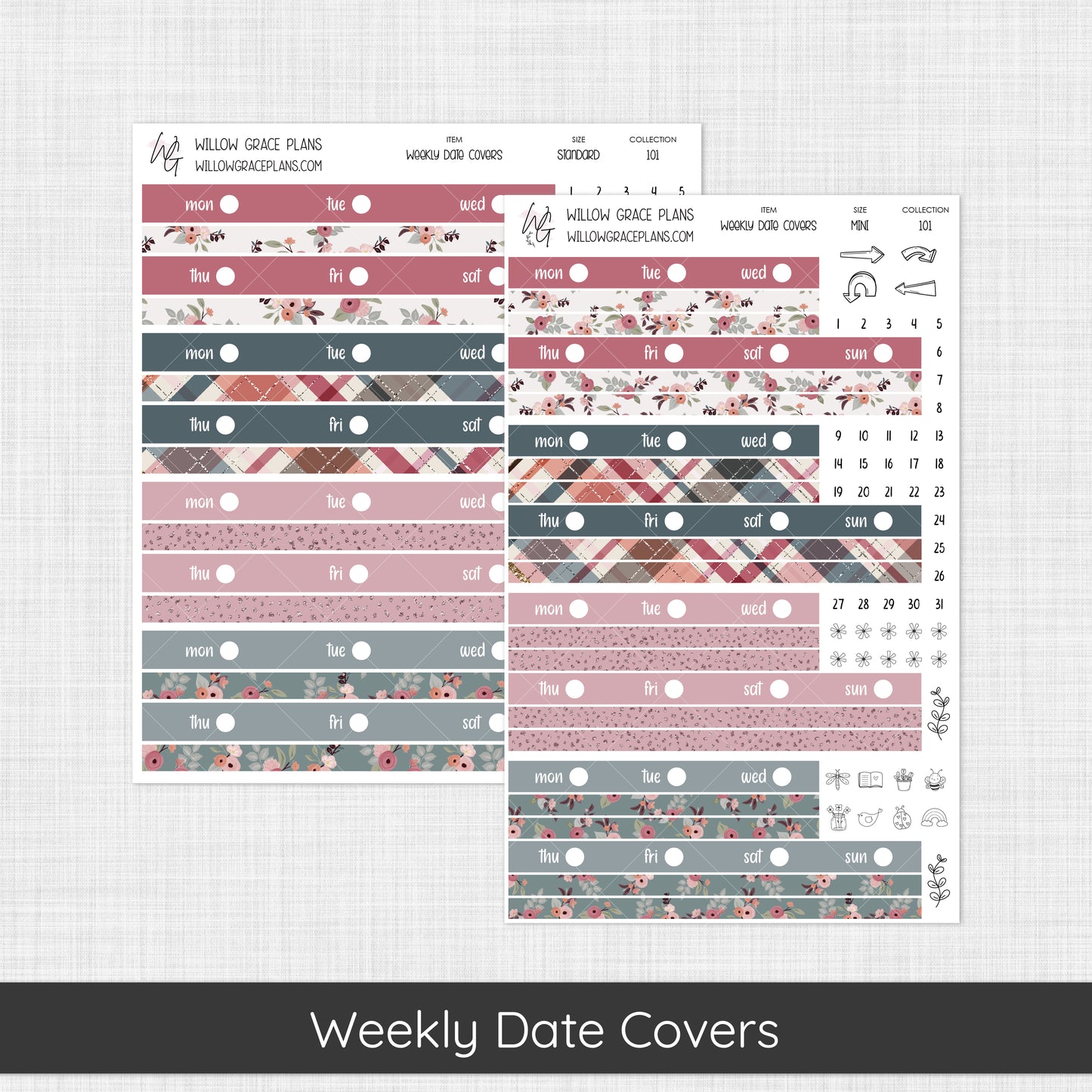 Weekly Date Covers (101)