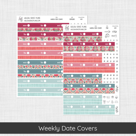 Weekly Date Covers | Boho Oasis (409)
