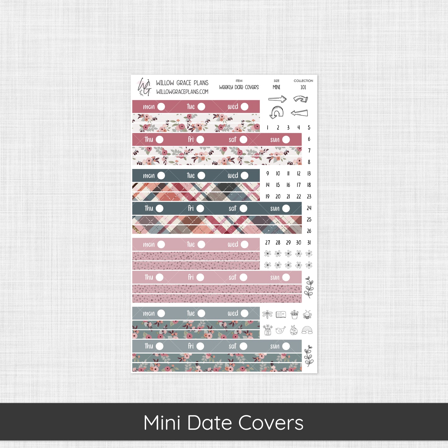 Weekly Date Covers (101)