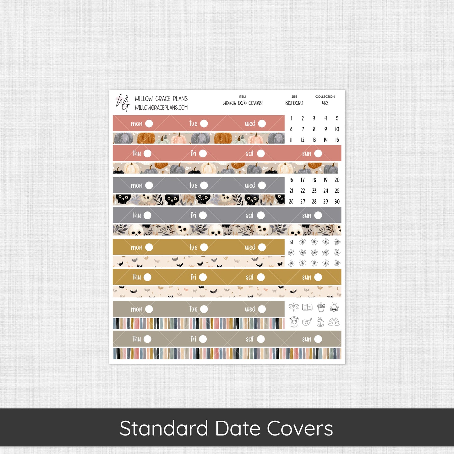 Weekly Date Covers (422)