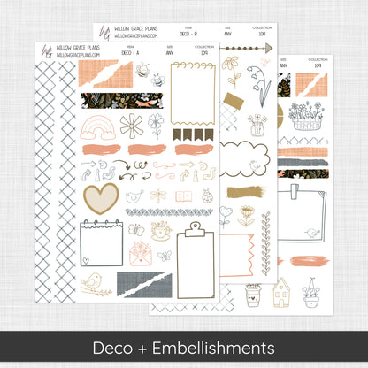Deco + Embellishments | Midnight Meadow (109)