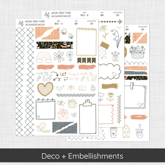 Deco + Embellishments | Midnight Meadow (109)