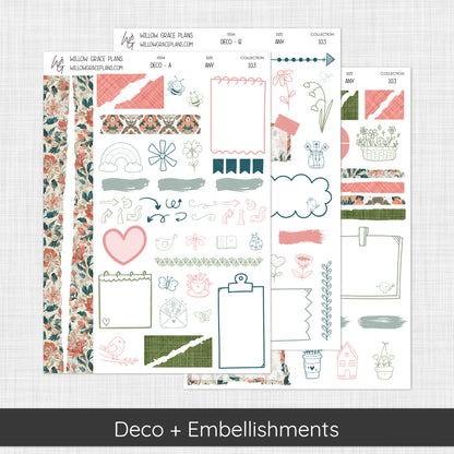 Deco + Embellishments | Coral Grove (103)