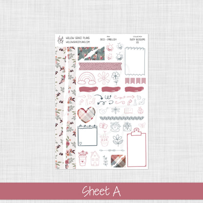 Deco + Embellishments | Dusty Blossoms (101)