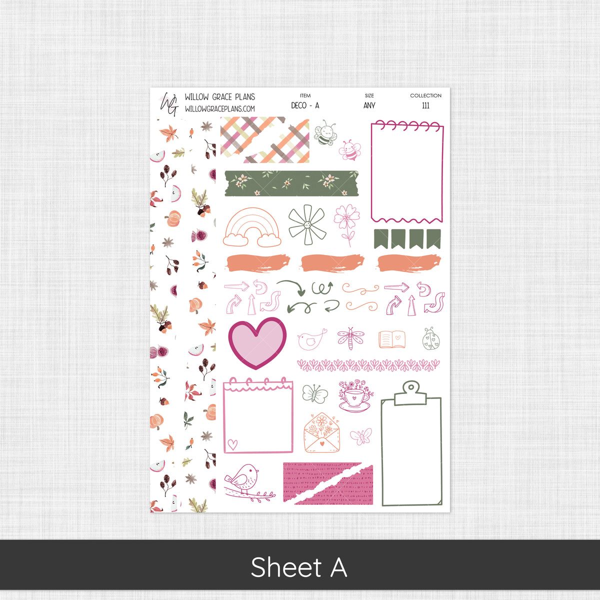 Deco + Embellishments | Changing Seasons (111)