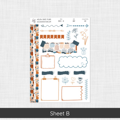 Deco + Embellishments | Pumpkin Spice (102)