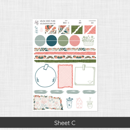 Deco + Embellishments | Coral Grove (103)