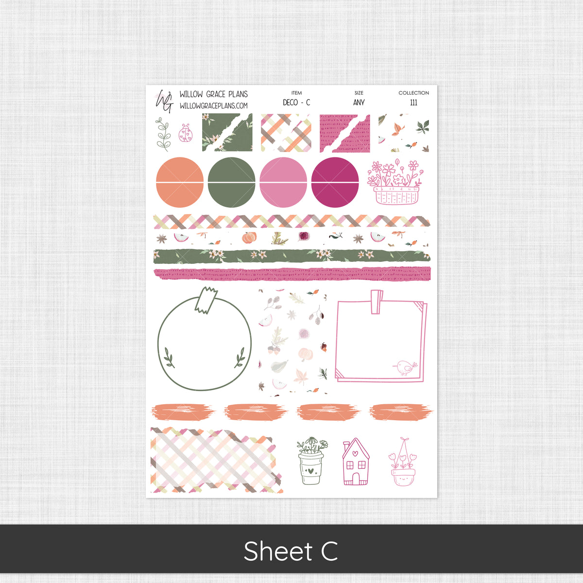 Deco + Embellishments | Changing Seasons (111)
