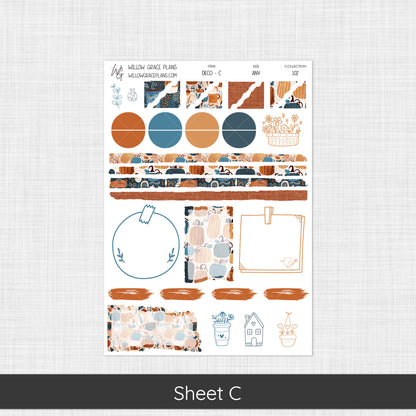 Deco + Embellishments | Pumpkin Spice (102)