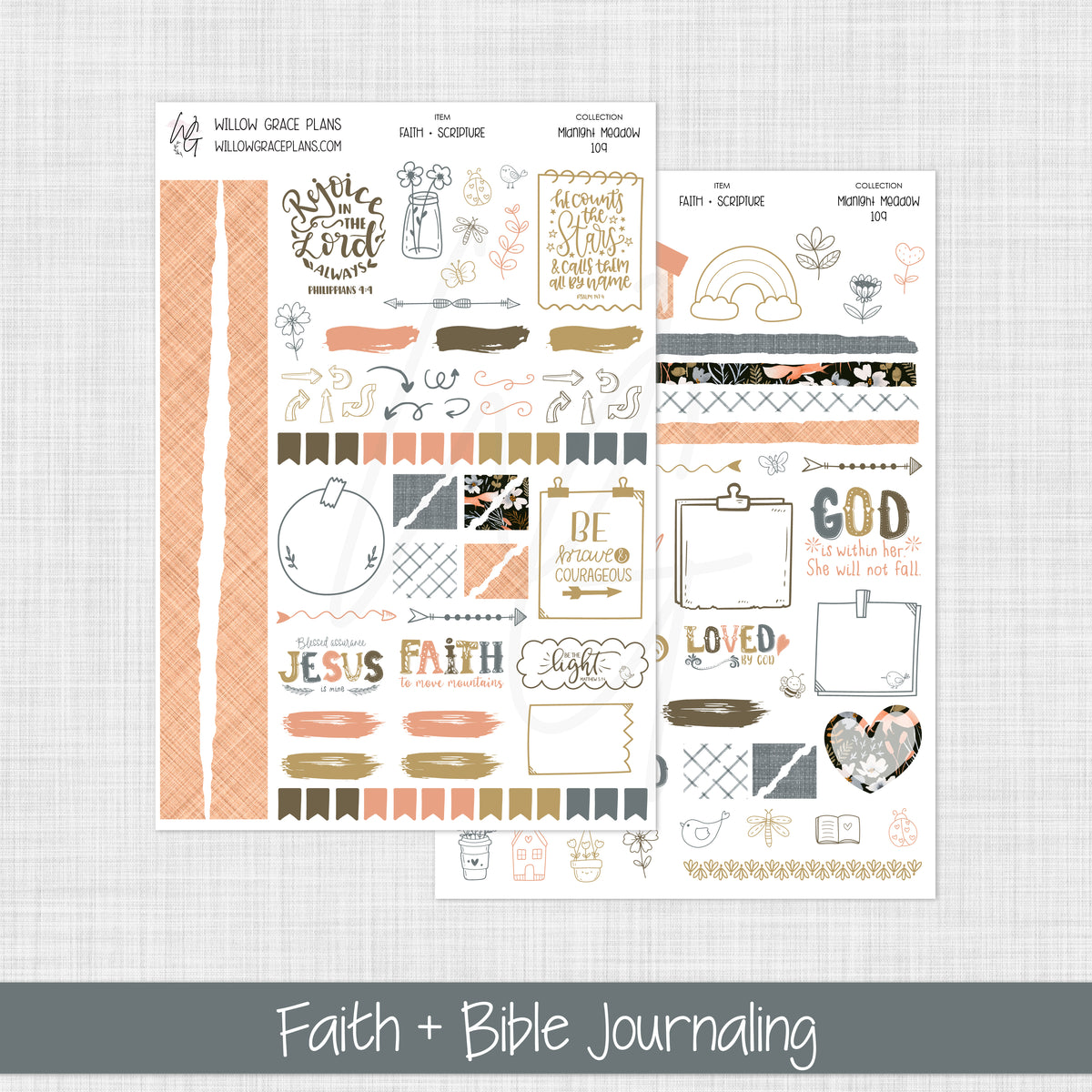 Faith + Scripture | Midnight Meadow (109)