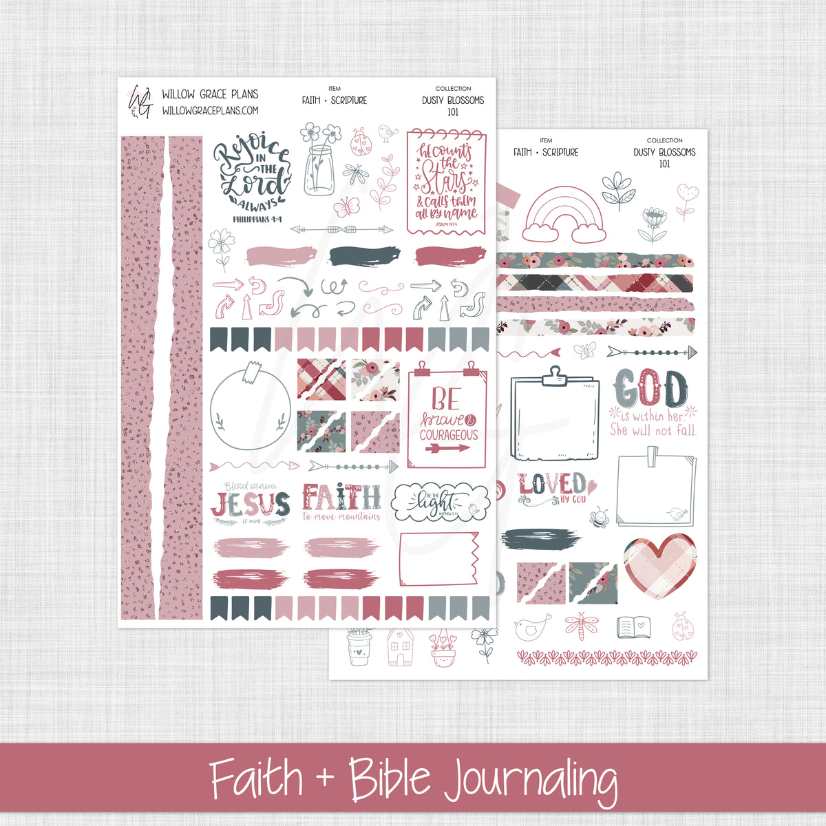 Faith + Scripture | Dusty Blossoms (101)