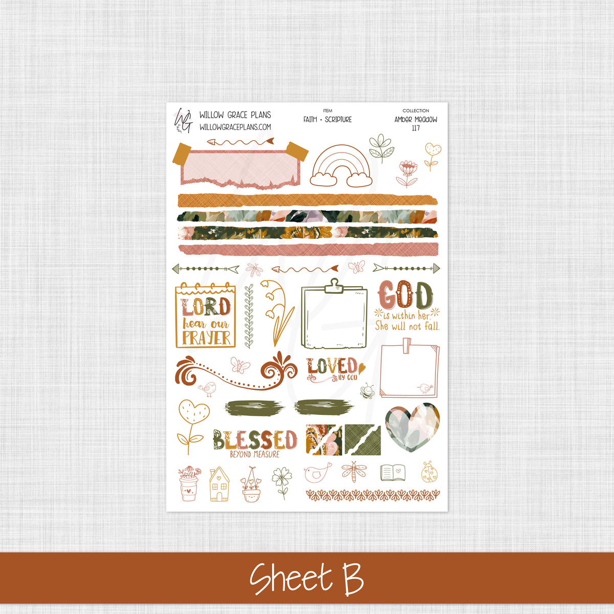 Faith + Scripture | Amber Meadow