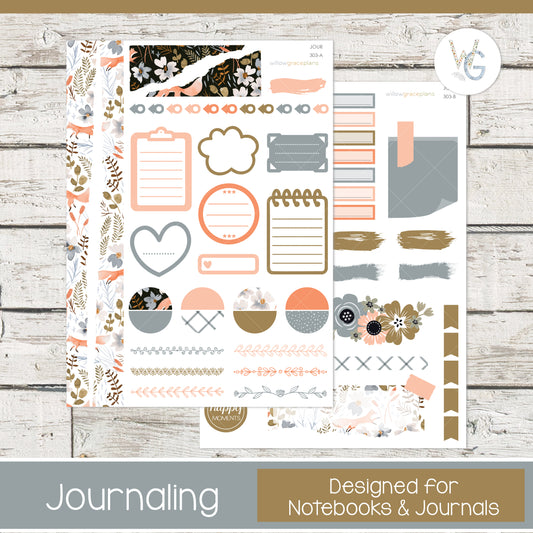 Journaling Stickers | Fox Hallow