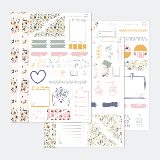 Journaling Stickers | Wild Honey