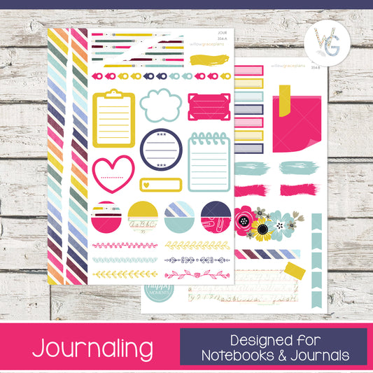 Journaling Stickers | Back to School