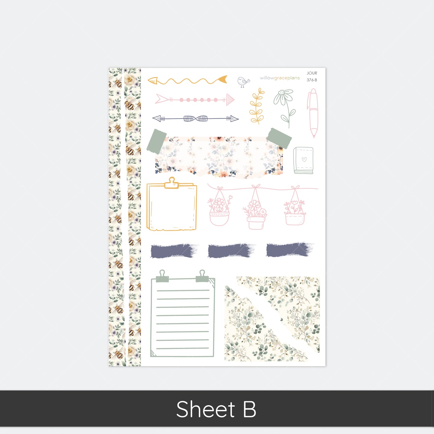 Journaling Stickers | Wild Honey
