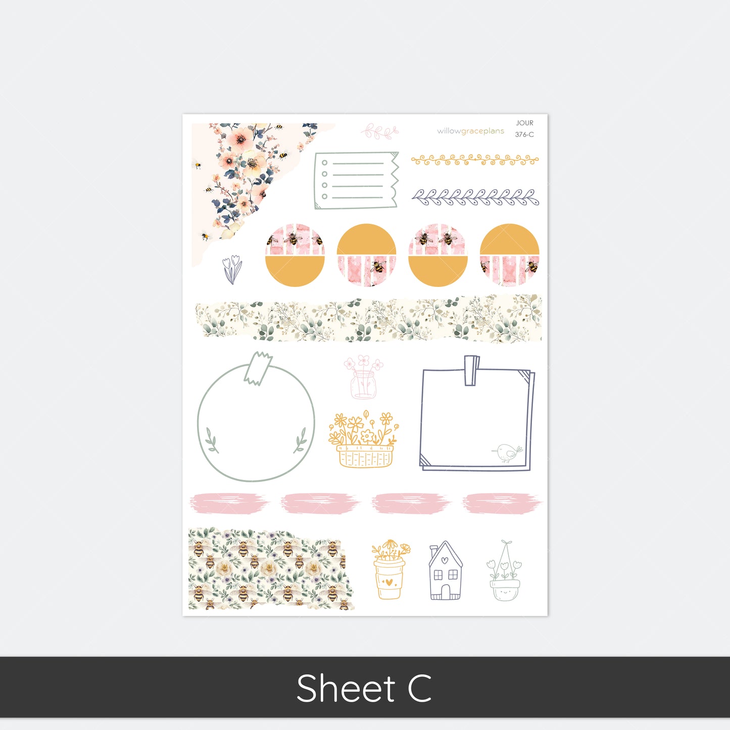 Journaling Stickers | Wild Honey