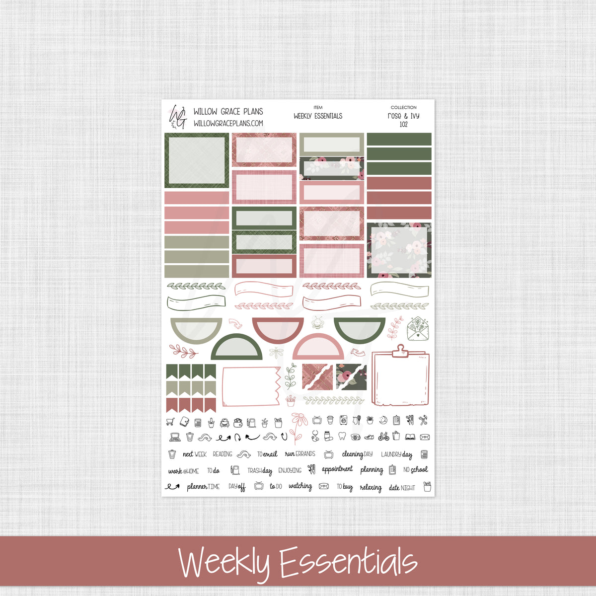 Essentials | Rose & Ivy (102)