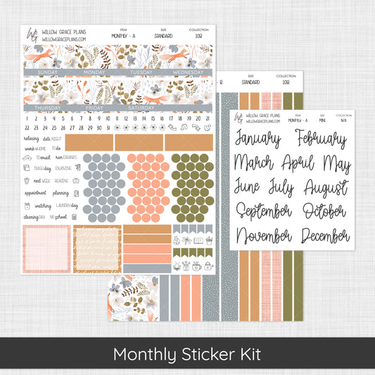 Monthly Sticker Kit | Hidden Hallow (108)