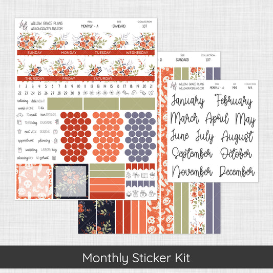 Monthly Sticker Kit | Feeling Witchy (107)