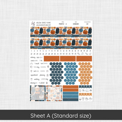 Monthly Sticker Kit | Pumpkin Spice (102)