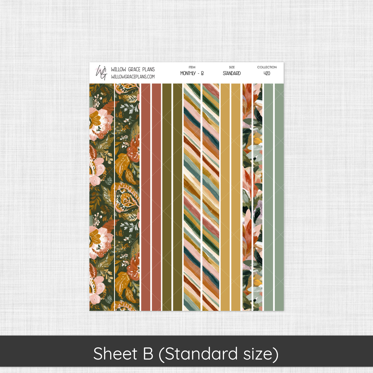 Monthly Sticker Kit (420)