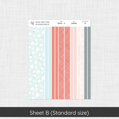 Monthly Sticker Kit | Winter Blush (110)