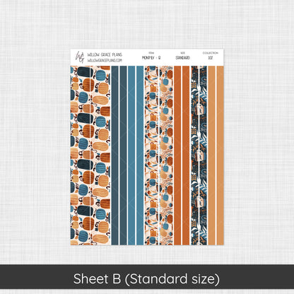 Monthly Sticker Kit | Pumpkin Spice (102)