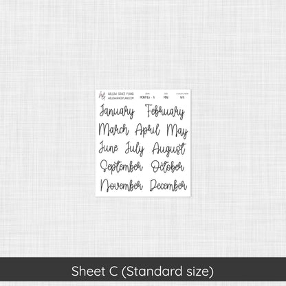 Monthly Sticker Kit | Pumpkin Spice (102)