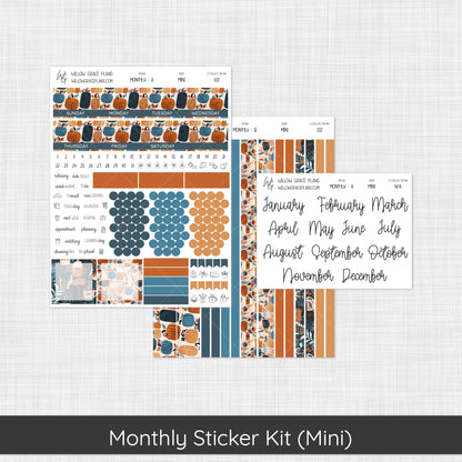 Monthly Sticker Kit | Pumpkin Spice (102)