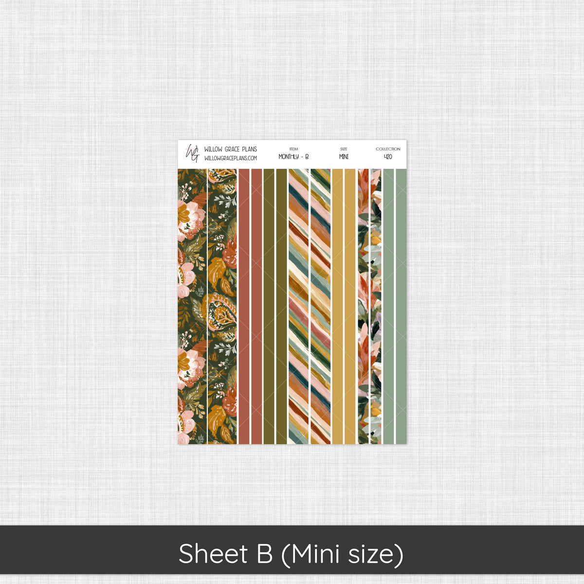 Monthly Sticker Kit (420)