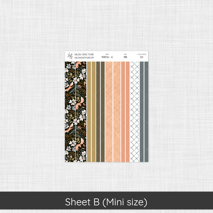 Monthly Sticker Kit | Midnight Meadow (109)