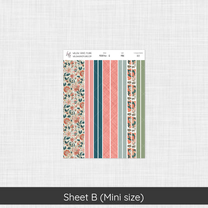 Monthly Sticker Kit | Coral Grove (103)