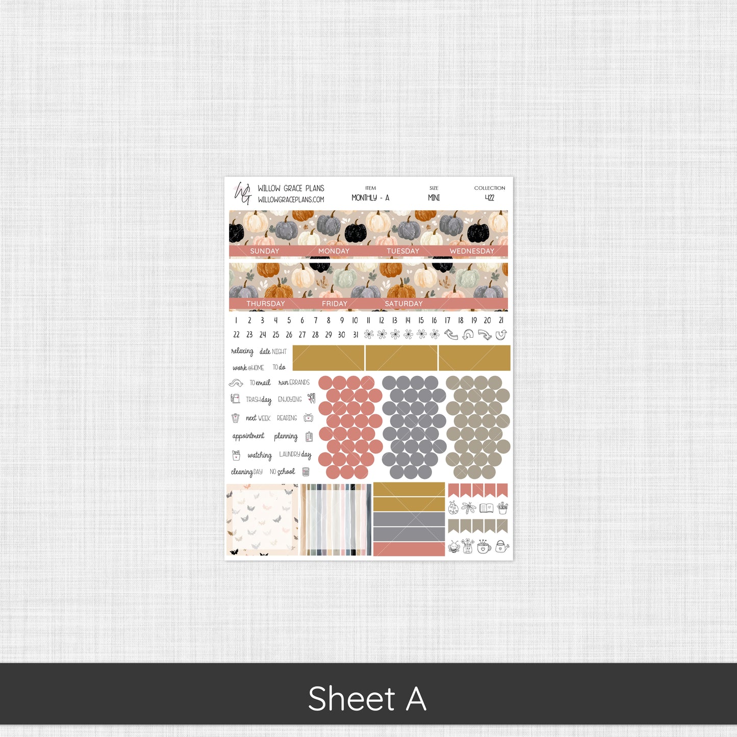 Monthly Sticker Kit (422)