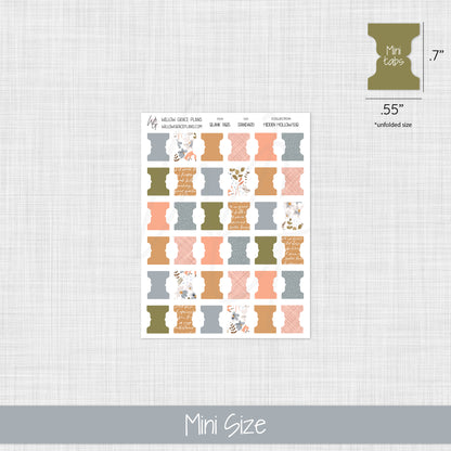 Blank Sticker Tabs | Hidden Hollow
