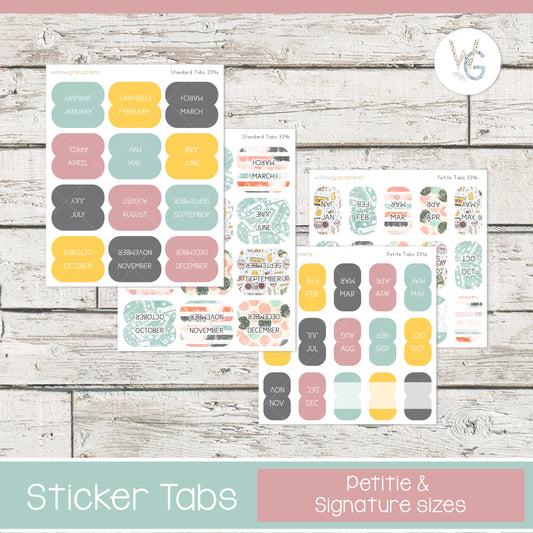 Planner Tabs | Retro Vibes