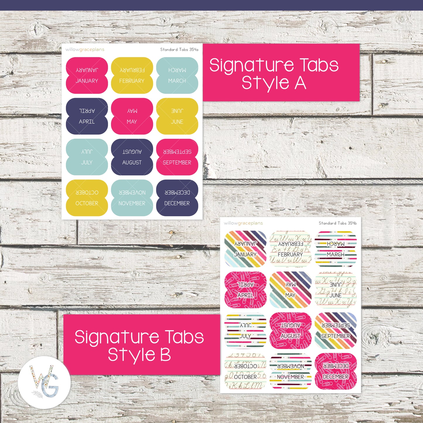 Planner Tabs | Back to School