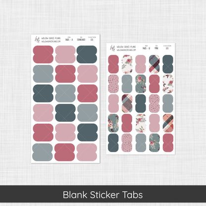 Blank Sticker Tabs (101)