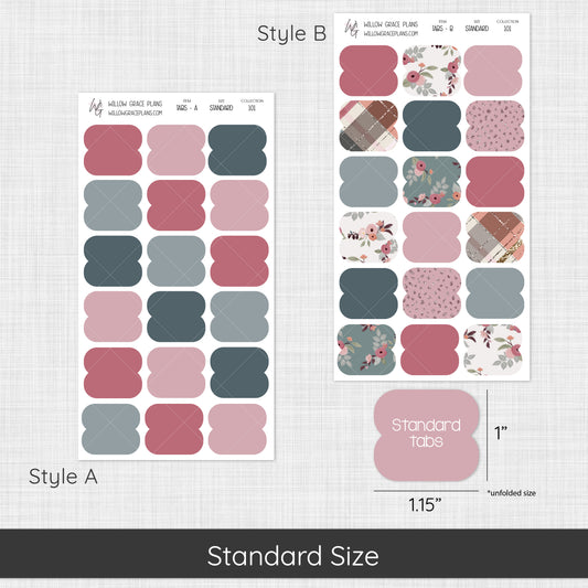 Blank Sticker Tabs (101)